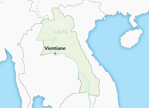 Vientiane Map