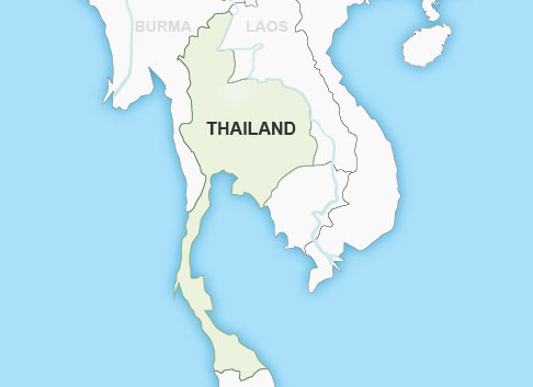 Thailand Map